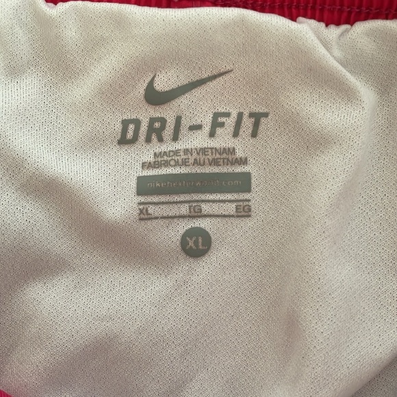 Nike pink & grey dri fit athletic shorts girls size XL - Picture 6 of 16